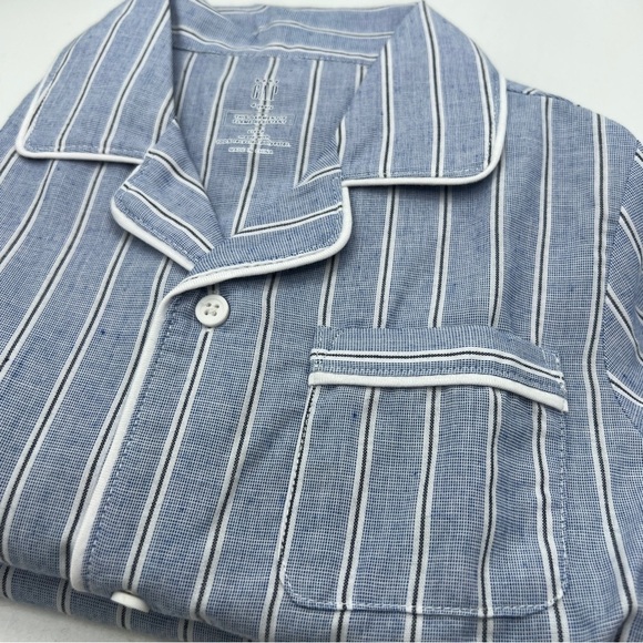 Gap Child's youth recycled pajamas long pants short sleeve set size 4 unisex - Picture 4 of 5